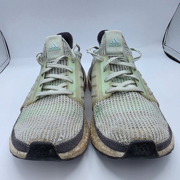 Adidas UltraBoost 19 Ice Mint Womens Size 8 Green Athletic Shoes Running Walking - Picture 2 of 13